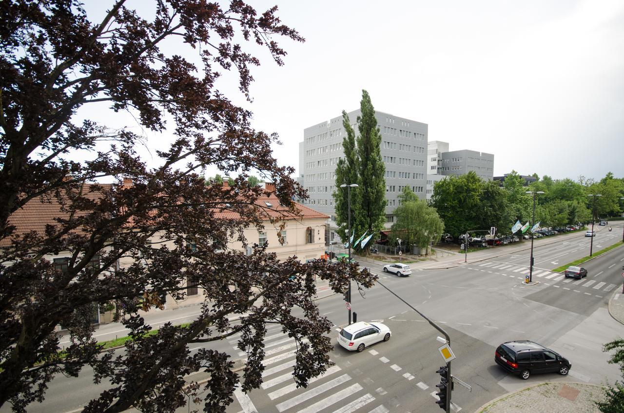Apartment Trzaska With Free Parking Любляна Экстерьер фото